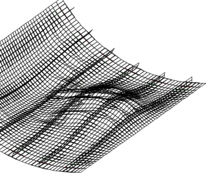 Postbuckling Deformation of a carbon fiber panel